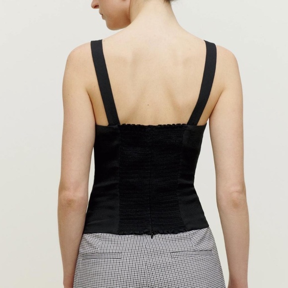 ✨ SALE✨Reformation Eunice Top - Black - Picture 2 of 7